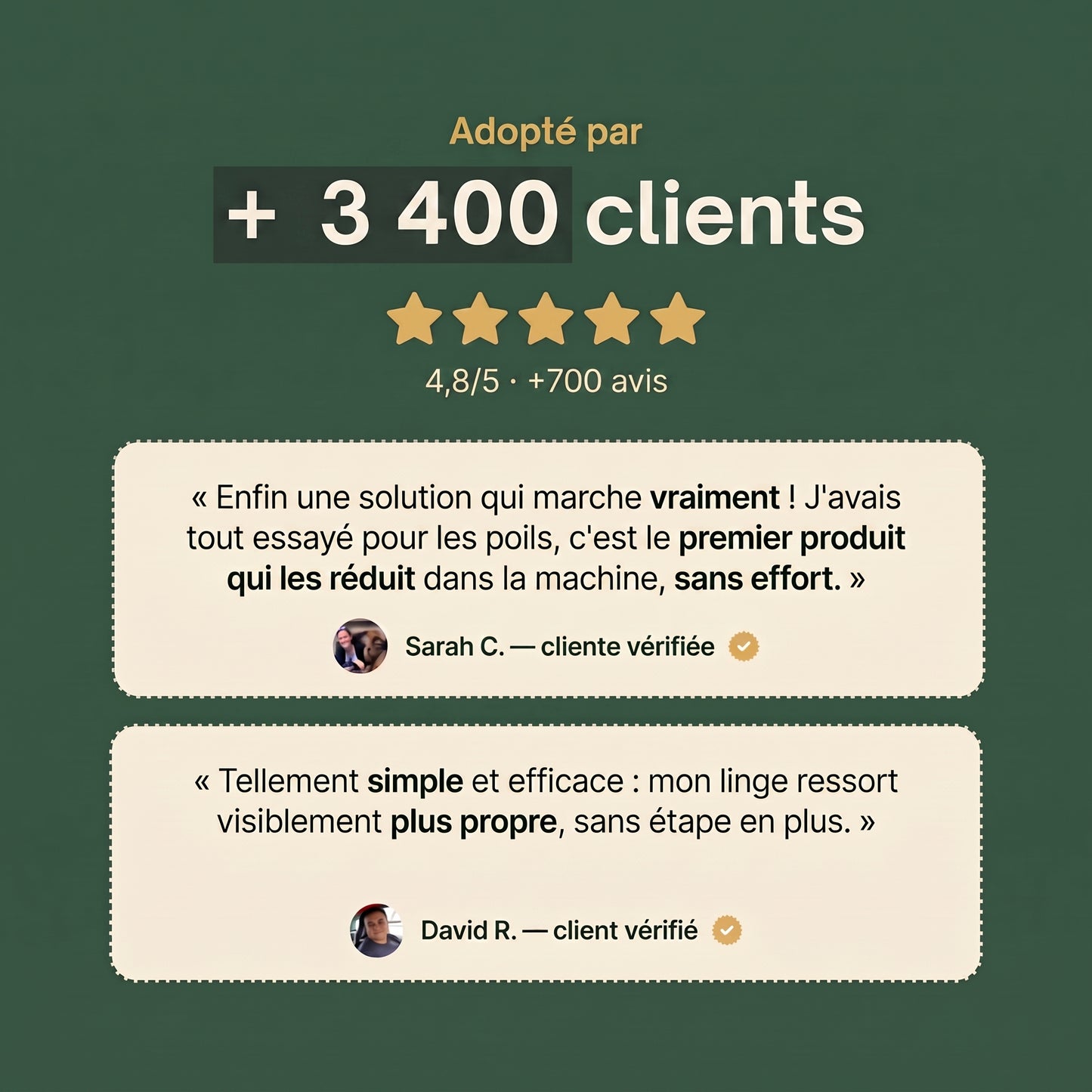 Floof Clean - La fin des poils sur votre linge grâce à une machine propre