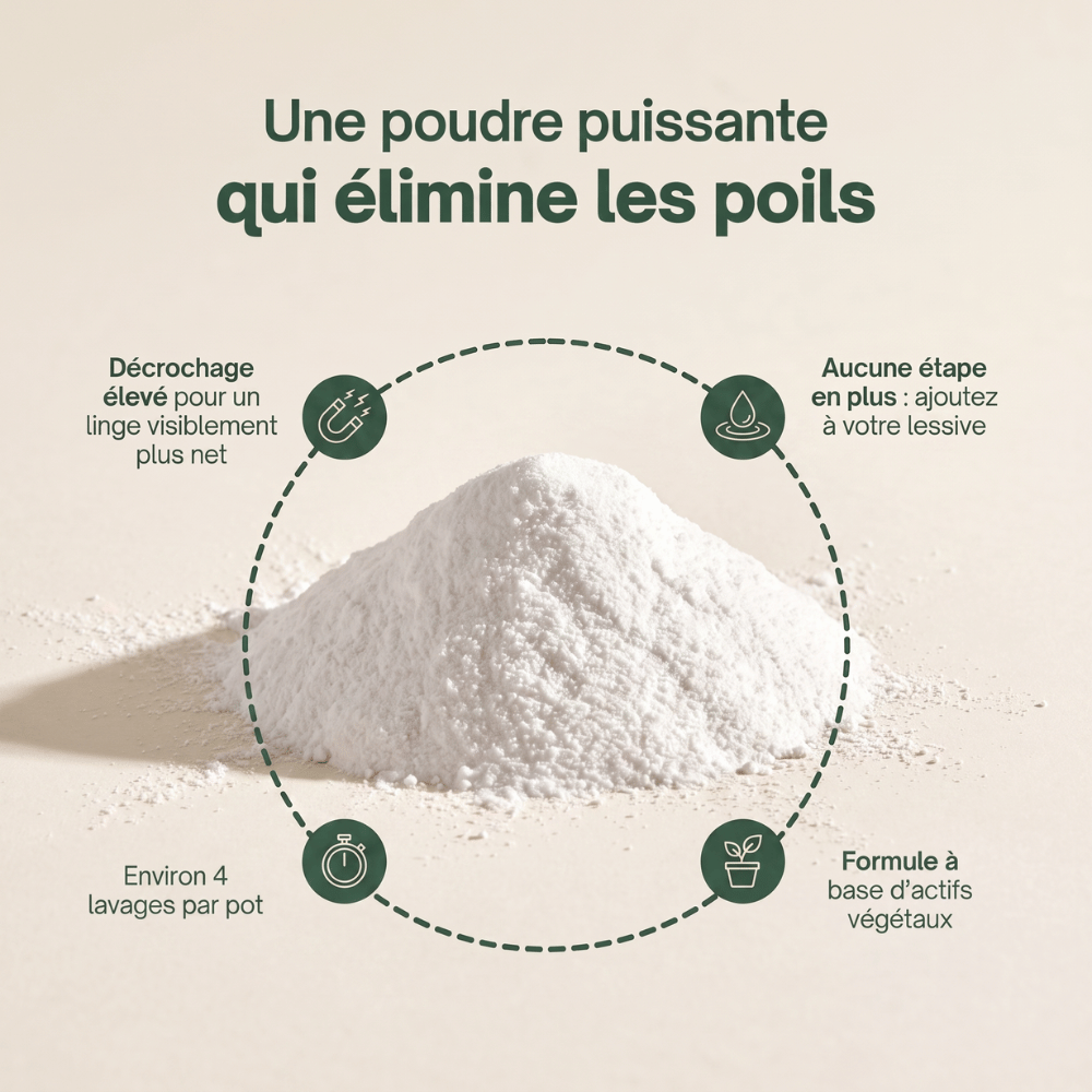 Floof Clean - La fin des poils sur votre linge grâce à une machine propre