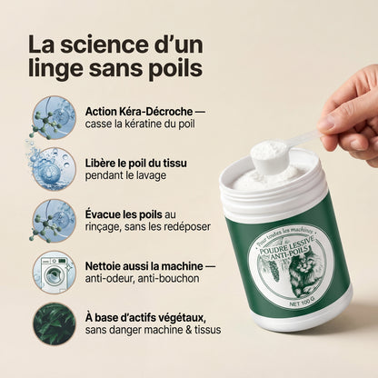 Floof Clean - La fin des poils sur votre linge grâce à une machine propre
