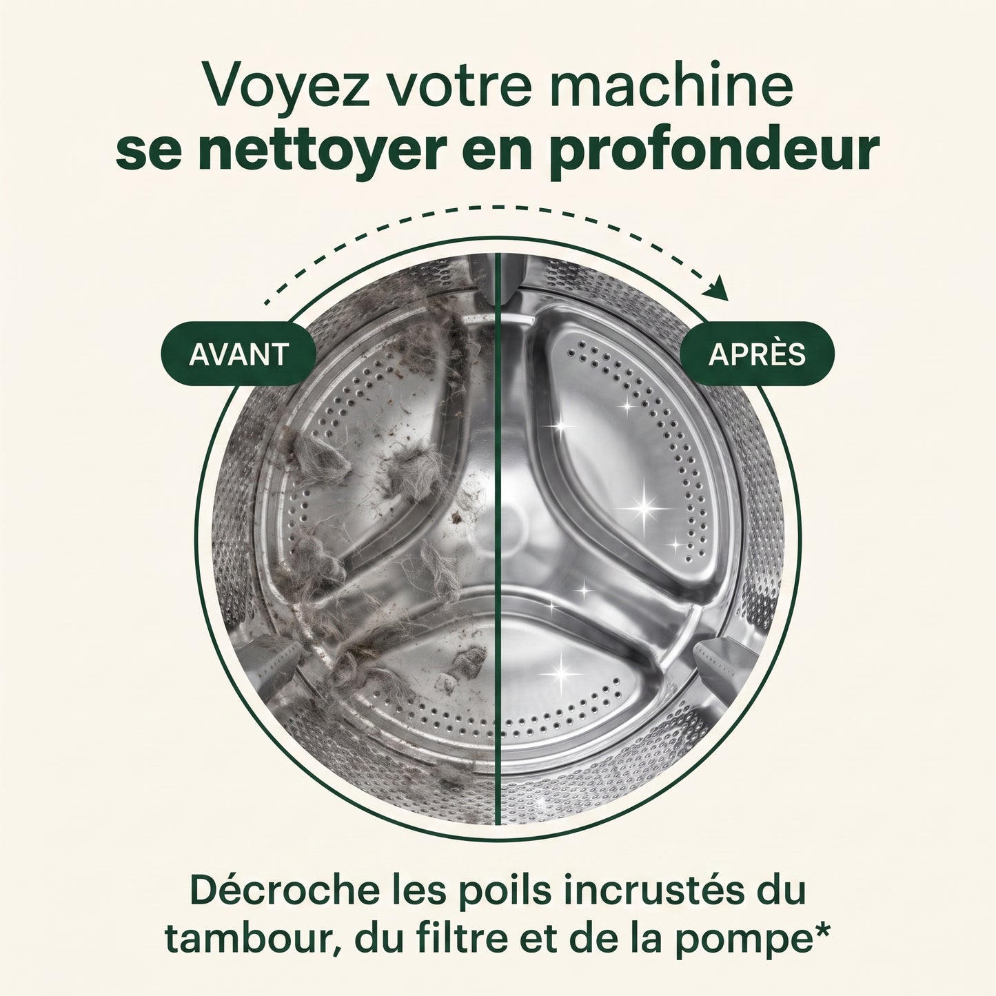 Floof Clean - La fin des poils sur votre linge grâce à une machine propre