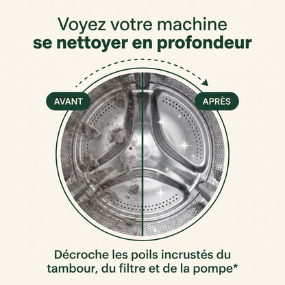 Floof Clean - La fin des poils sur votre linge grâce à une machine propre